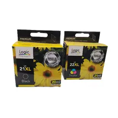 LOGIC - Pack cartuchos 21XL-22XL