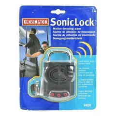 KENSINGTON - Candado Soniclock 64233 Con Alarma Antirrobo Negro