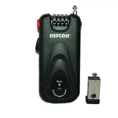 TARGUS - Candado Defcon 1 Con Alarma Y Cable De Acero Color Negro