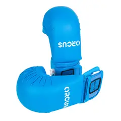 ORCUS - GUANTES DE KARATE AZUL TALLA S