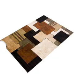 ANGELES DEL HOGAR - ALFOMBRA PARA SALA DE ESTAR ANTIDESLIZANTE 50X80CM