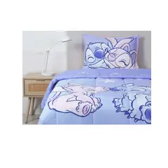 MASHINI - Plumón cubrecama infantil Stitch15 plaza