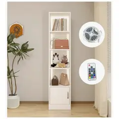 HOMER DESIGN - Estante Repisa Para Libros librero bilioteca Con Luz 40 De Ancho