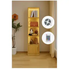 HOMER DESIGN - Estante Repisa Para Libros Decoración Con Luz 40 De Ancho