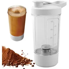 KUANGYE - Shaker Mezclador Automático De Proteína Polvo Portátil 450ml