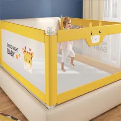 EVERSO - Baranda De Cama Seguridad Bebe Plegable Ajustable 180cm