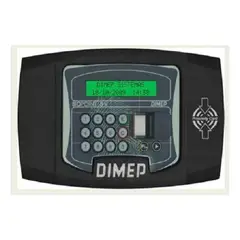 GENERICO - Reloj Control Asistencia Dimep Biopoint Ii Huella Dig Sagem Negro Usado