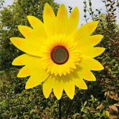 HOMESTAR - Remolino de Jardín 70 cm - Amarillo