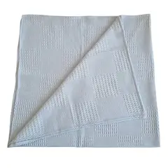 GENERICO - Manta Waffle De Algodón Para Bebé 100x100cm