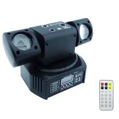 GENERICO - Moving Head 2 Cabezas RGB + Láser + LCD