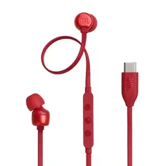 JBL - Audífonos Tune 310C con Cable tipo C Red