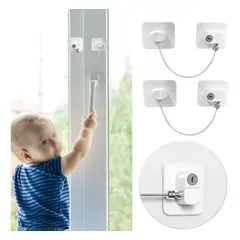 EVERSO - Pack 2 Seguros Puerta Cajones Refrigerador Bebés Protectores