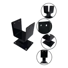 KUANGYE - Base O Soporte Para Pilar O Poste Sobrepuesto 4x4 Pulgadas