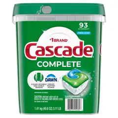 CASCADE - Lavavajillas en Cápsulas Complete Fresh 1,41 Kg Kiosclub