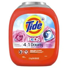 TIDE - Detergente en Cápsulas con Downy 104 un
