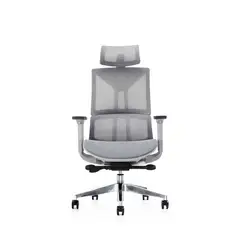 MODERNISMO - Silla Gerencial Premium de Oficina Serena Gris