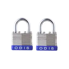 ODIS - Candado Laminado Llaves Iguales 40mm x2ud