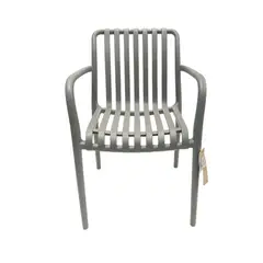 ESCANDINAVIA - Silla Plástico Apilable Deco Bonn Gris