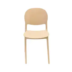 ESCANDINAVIA - Silla Plástico Apilable Deco Sevilla Beige