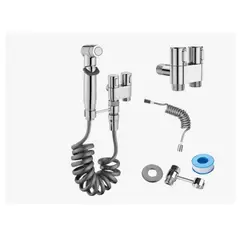 GENERICO - Ducha Bidet Arabe Acero Inoxidable Baño Wc Inodoro Vida Plateado