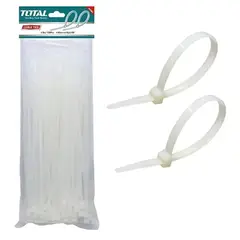 TOTAL TOOLS - Brida Amarra Abrazadera Plastica 300 X 48mm Pack 100 Unds