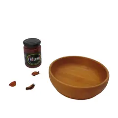 ROU ESENCIA NATURAL - Pocillo o cuenco madera de raulí 15 cm. ROU