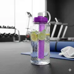 REYPLAST - Botella Pote Contenedor De Agua Deportiva Camping Parque 2l