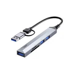 REMAX - Hub RU-U7 USB + Tipo-C
