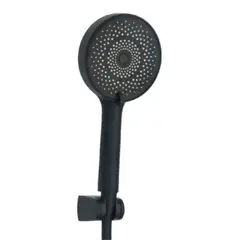 DUSCHY - Juego de ducha negro mate 3 funciones Axe