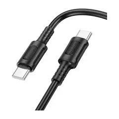 BOROFONE - Cable BX111 USB-C a USB-C 60W Negro