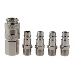 INDURA - Juego conectores para compresor 5 piezas