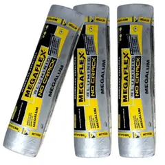 BECTON - Membrana asfaltica aluminio 10x1mt