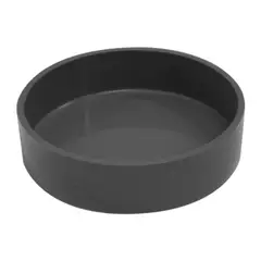 HOFFENS - Tapa gorro PVC sanitario gris 75mm