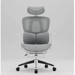 HOMER DESIGN - Silla De Oficina Ergonomica Pata Acero Con Colgador De Ropa