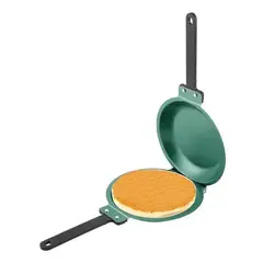 GENERICO - Sartén panquequera doble para pancakes y tortillas