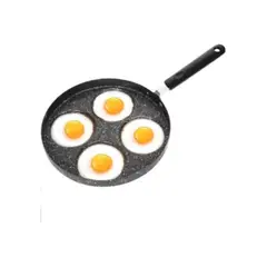 GENERICO - Sartén para tortillas con 4 agujeros antiadherente