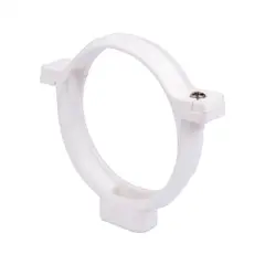 VINILIT - Abrazadera tubo bajada blanco 80mm