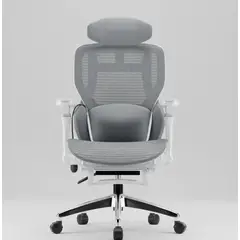 HOMER DESIGN - Silla De Oficina Ergonomica Pata Acero Con Airbag Lumbar