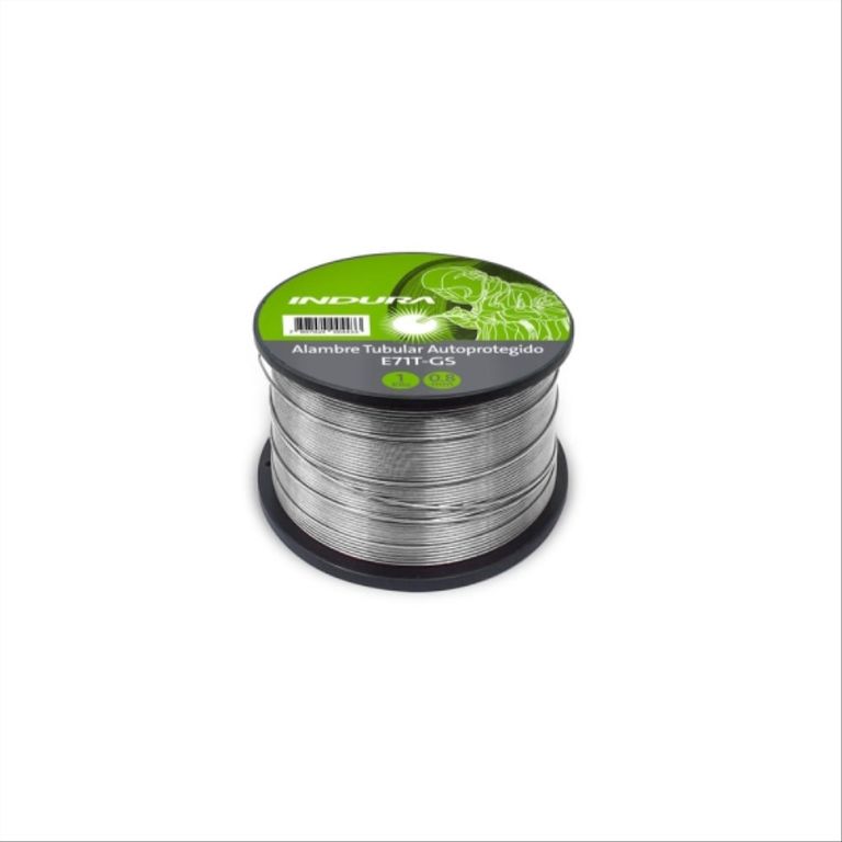 Alambre soldar tubular e71t-gs 0,9mm 1kg