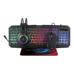 3DFX - Kit Gamer Taranis Pro 4 En 1 Led Rgb 9093