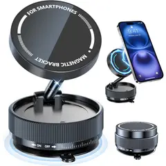 KUANGYE - Nuevo Soporte Magnético De Ventosa Para Teléfono En Coche