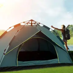 MOVI - Carpa Iglu Autoarmable para 4 personas: Montaje en 3 Minu