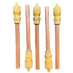 GENERICO - Valvula De Carga O Apendice De Carga 1/4 Pack 5 Unidades