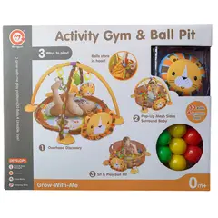 GENERICO - Gimnasio Bebé León con Pelotitas y Accesorios