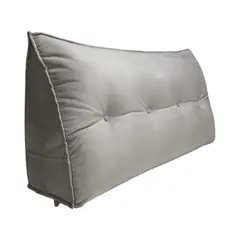DISEÑOS VALESTRINI - ALMOHADA RESPALDO KING FELPA BEIGE