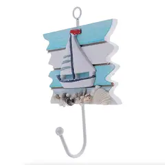 MONTREAL - Decoración Náutica Perchero Percha De Diseño Marino Colgante