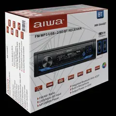 AIWA - RADIO PARA AUTO AW5444BT BLUETOOTH luz led azul