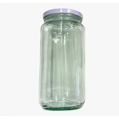 GENERICO - Frasco Conservero Vidrio Con Tapa Rosca 1 Litr