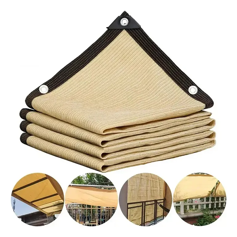 Toldo Vela Terraza 4x3 Metros Lona Sombreadora Toldo Jardin a $16.081