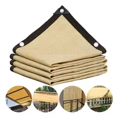 KUANGYE - Toldo Vela Terraza 4x3 Metros Lona Sombreadora Toldo Jardin